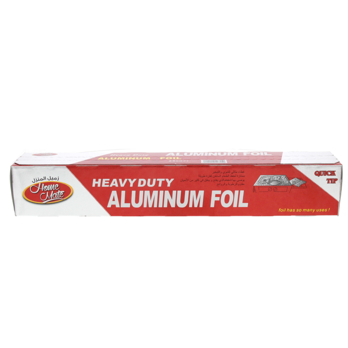 Home Mate Aluminium Foil 7.62mx30.4cm 25sq.ft 